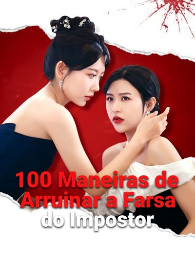 Capa da miniss&eacute;rie 100 Ways To Ruin the Imposter - 100 Maneiras de Arruinar a Farsa do Impostor
