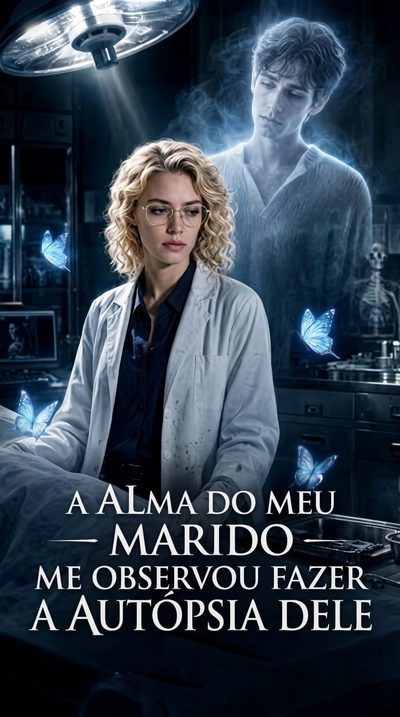 Capa da miniss&eacute;rie A Alma do Meu Marido Me Observou Fazer a Autópsia Dele