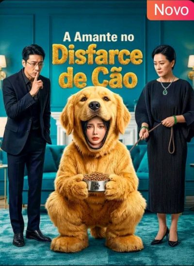 Capa da miniss&eacute;rie A Amante no Disfarce de Cão