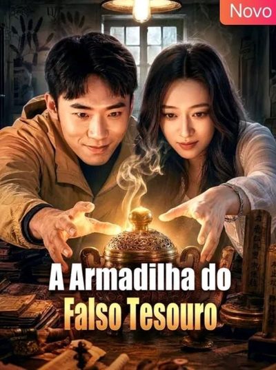 Capa da miniss&eacute;rie A Armadilha do Falso Tesouro