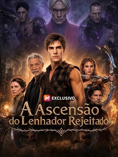 Capa da miniss&eacute;rie A Ascensão do Lenhador Rejeitado