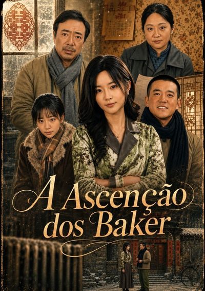 Capa da miniss&eacute;rie A Ascensão dos Baker