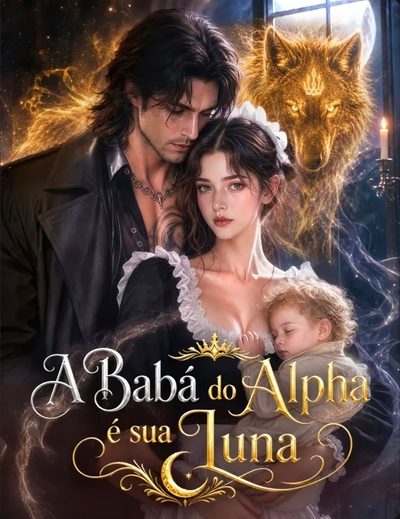 Capa da miniss&eacute;rie A Babá do Alpha É Sua Luna a Babá do Alfa É a Luna Dele