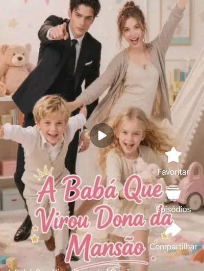 Capa da miniss&eacute;rie A Babá que Virou Dona da Mansão