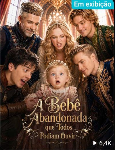 Capa da miniss&eacute;rie A Bebê Abandonada que Todos Podiam Ouvir