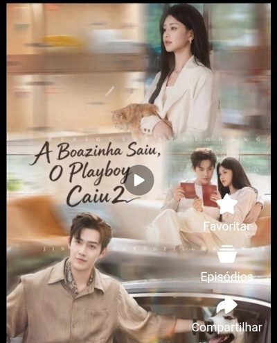Capa da miniss&eacute;rie A Boazinha Saiu, o Playboy Caiu 2