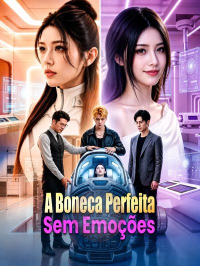 Capa da miniss&eacute;rie A Boneca Perfeita sem Emoções