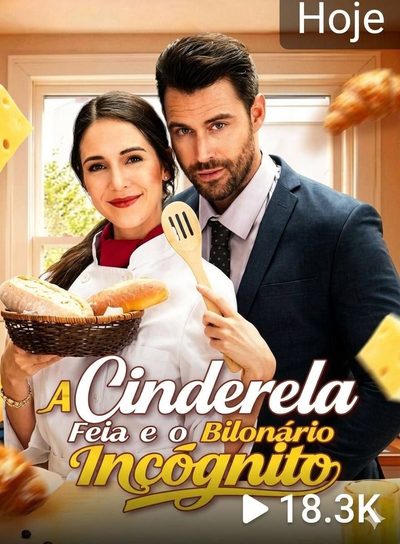 Capa da miniss&eacute;rie A Cinderela Feia e o Bilionário Inçógnito