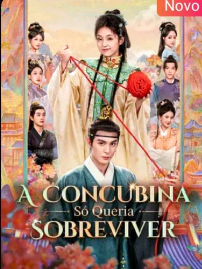Capa da miniss&eacute;rie A Concubina Só Queria Sobreviver