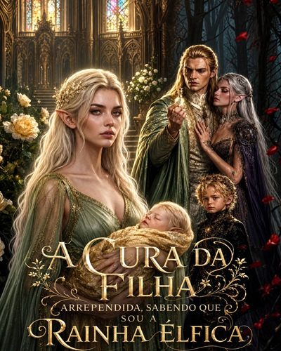 Capa da miniss&eacute;rie A Cura da Filha Arrependida, Sabendo que Sou a Rainha Élfica