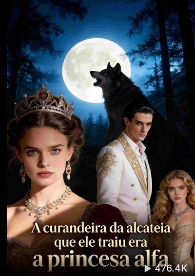 Capa da miniss&eacute;rie A Curandeira da Alcatéia que Ele Traiu Era a Princesa Alfa dublado