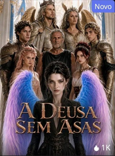Capa da miniss&eacute;rie A Deusa sem Asas