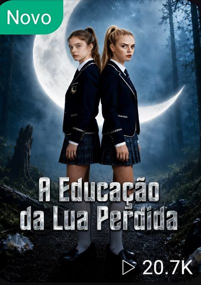 Capa da miniss&eacute;rie A Educação da Lua Perdida