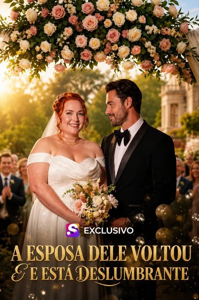 Capa da miniss&eacute;rie A Esposa Dele Voltou e Está Deslumbrante