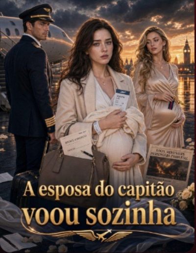 Capa da miniss&eacute;rie A Esposa do Capitão Voou Sozinha