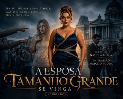 Capa da miniss&eacute;rie A Esposa Tamanho Grande Se Vinga