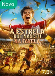 Capa da miniss&eacute;rie A Estrela que Nasceu na Favela