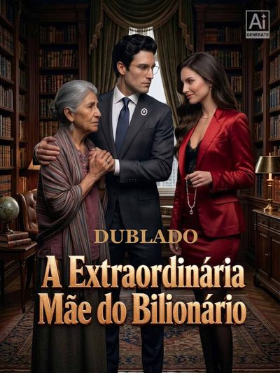 Capa da miniss&eacute;rie A Extraordinária Mãe do Bilionário