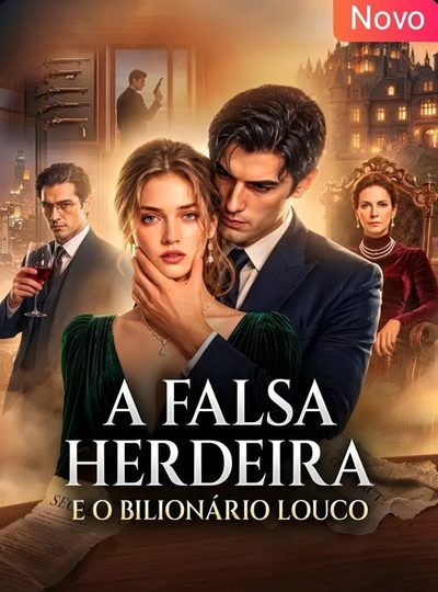 Capa da miniss&eacute;rie A Falsa Herdeira e o Bilionário Louco