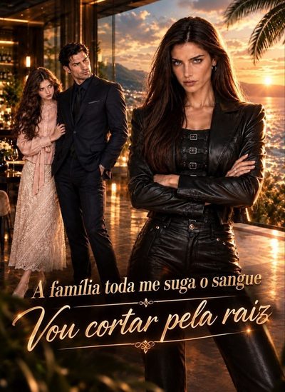 Capa da miniss&eacute;rie A Família Toda Me Suga o Sangue Vou Cortar Pela Raiz