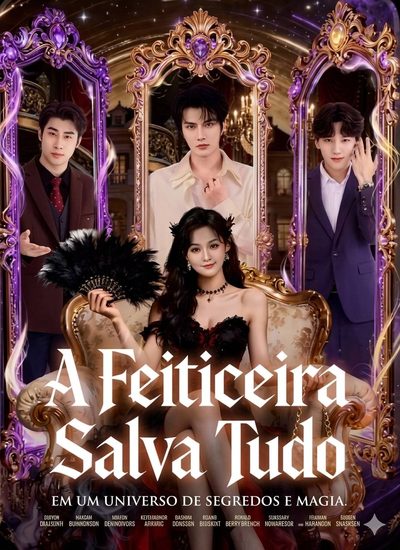 Capa da miniss&eacute;rie A Feiticeira Salva Tudo
