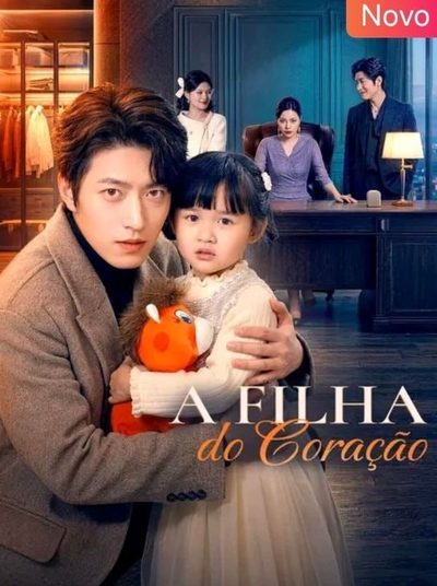 Capa da miniss&eacute;rie A Filha do Coração