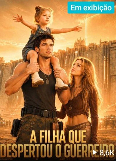 Capa da miniss&eacute;rie A Filha que Despertou o Guerreiro