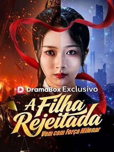 Capa da miniss&eacute;rie A Filha Rejeitada Vem com Força Milenar