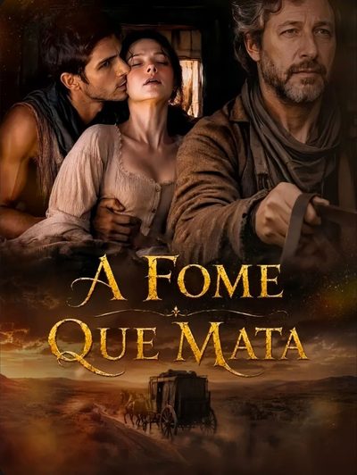 Capa da miniss&eacute;rie A Fome que Mata