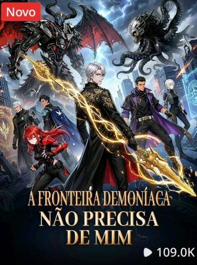 Capa da miniss&eacute;rie A Fronteira Demoníaca Não Precisa de Mim