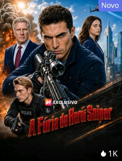 Capa da miniss&eacute;rie A Fúria do Herói Sniper