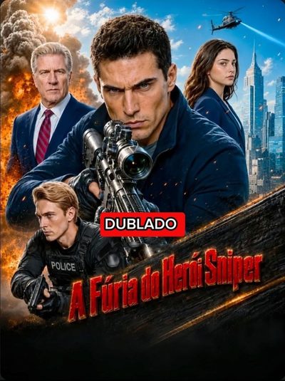 Capa da miniss&eacute;rie A Fúria do Herói Sniper
