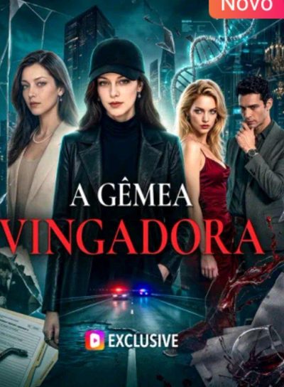 Capa da miniss&eacute;rie A Gêmea Vingadora