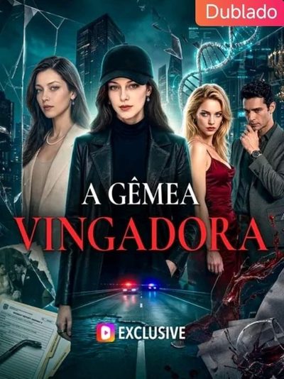 Capa da miniss&eacute;rie A Gêmea Vingadora