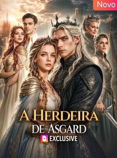 Capa da miniss&eacute;rie A Herdeira de Asgard
