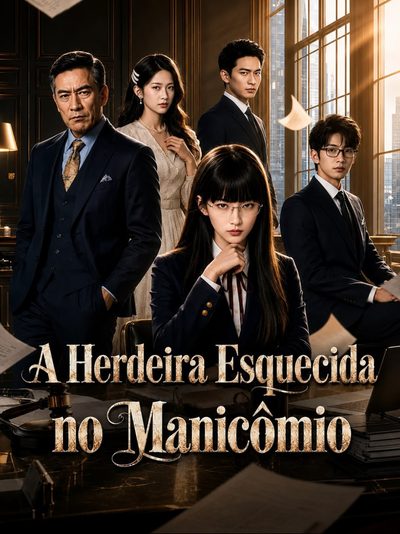 Capa da miniss&eacute;rie A Herdeira Esquecida no Manicômio