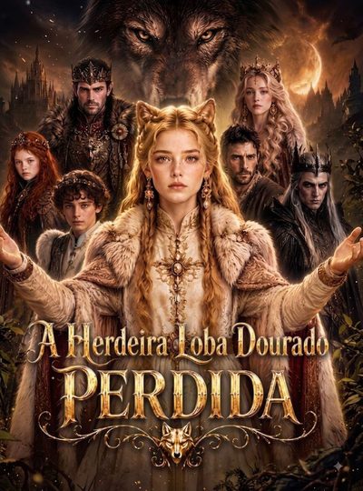 Capa da miniss&eacute;rie A Herdeira Loba Dourada Perdida