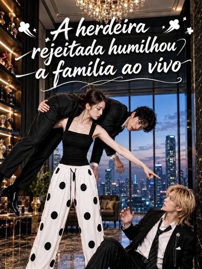Capa da miniss&eacute;rie A Herdeira Rejeitada Humilhou a Família ao Vivo