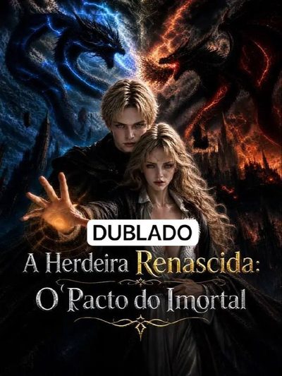 Capa da miniss&eacute;rie A Herdeira Renascida o Pacto do Imortal