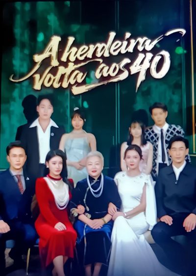Capa da miniss&eacute;rie A Herdeira Volta aos 40
