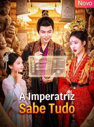 Capa da miniss&eacute;rie A Imperatriz Sabe Tudo