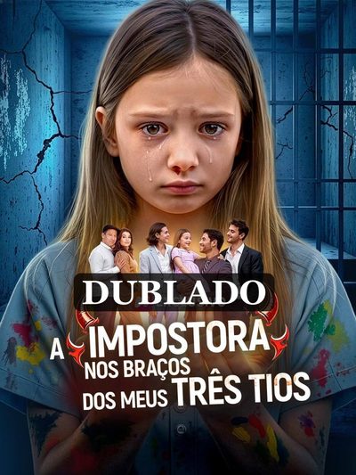 Capa da miniss&eacute;rie A Impostora nos Braços dos Meus Três Tios