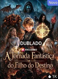 Capa da miniss&eacute;rie A Jornada Fantástica do Filho do Destino dublado
