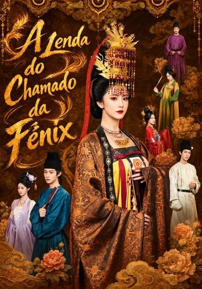 Capa da miniss&eacute;rie A Lenda do Chamado da Fênix
