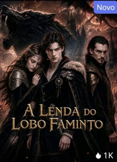 Capa da miniss&eacute;rie A Lenda do Lobo Faminto