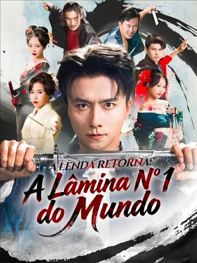 Capa da miniss&eacute;rie A Lenda Retorna: a Lâmina N 1 do Mundo
