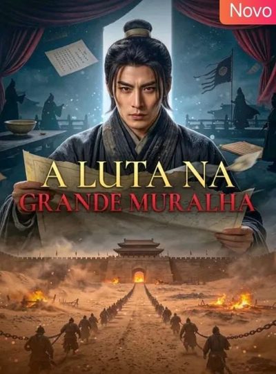 Capa da miniss&eacute;rie A Luta na Grande Muralha