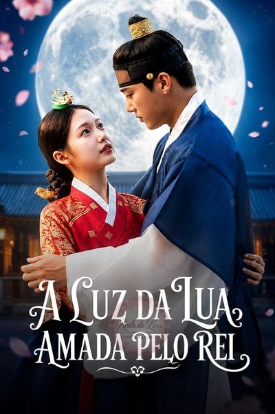 Capa da miniss&eacute;rie A Luz da Lua Amada Pelo Rei
