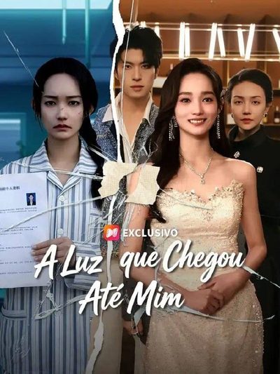 Capa da miniss&eacute;rie A Luz que Chegou Até Mim