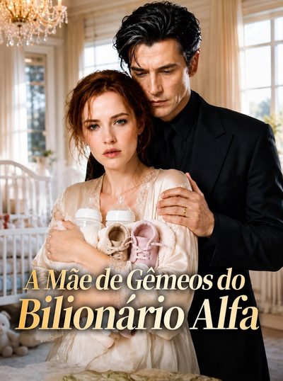 Capa da miniss&eacute;rie A Mãe de Gêmeos do Bilionário Alfa